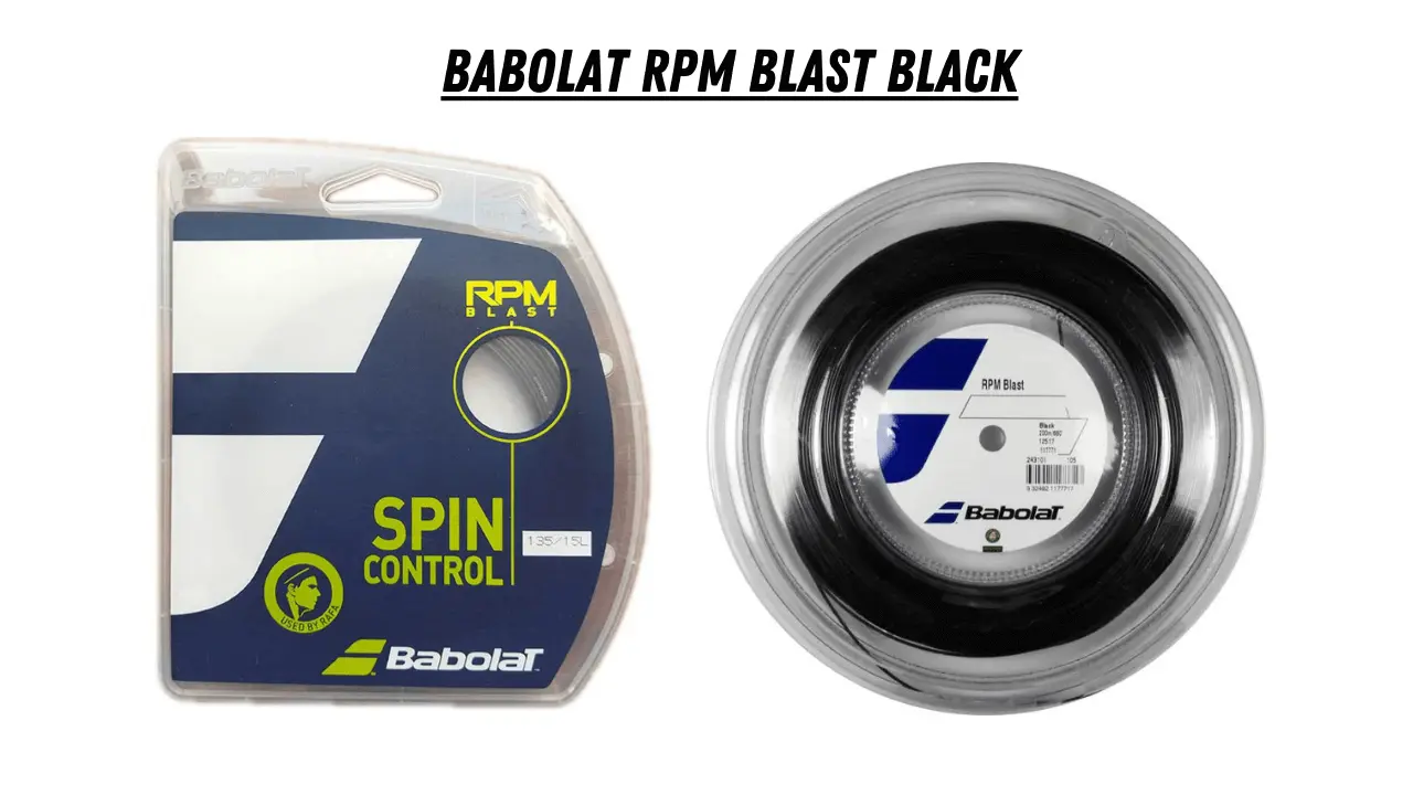 Babolat RPM Blast 125 co-polyester tennis string - best tennis strings 2026