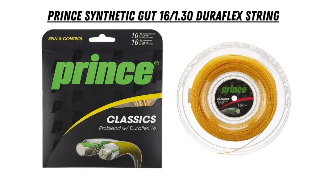 Prince Synthetic Gut 16/1.30 Duraflex String