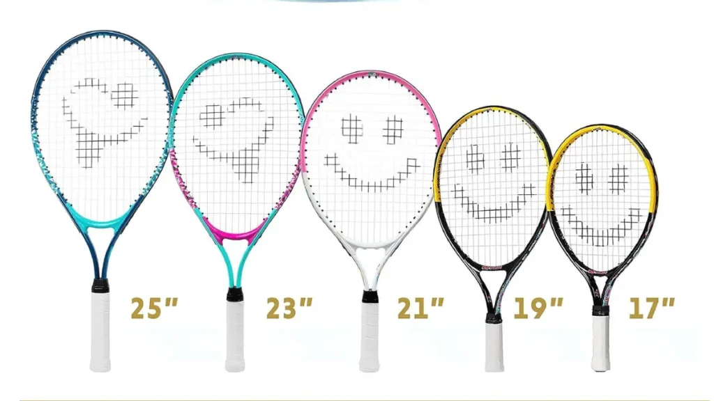 Junior Tennis Racket Sizing Guide