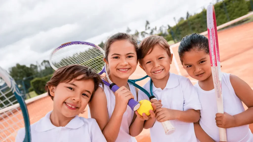 The child’s Height and length of Racket 
