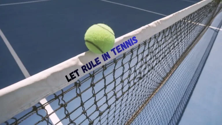What is a Let in Tennis?