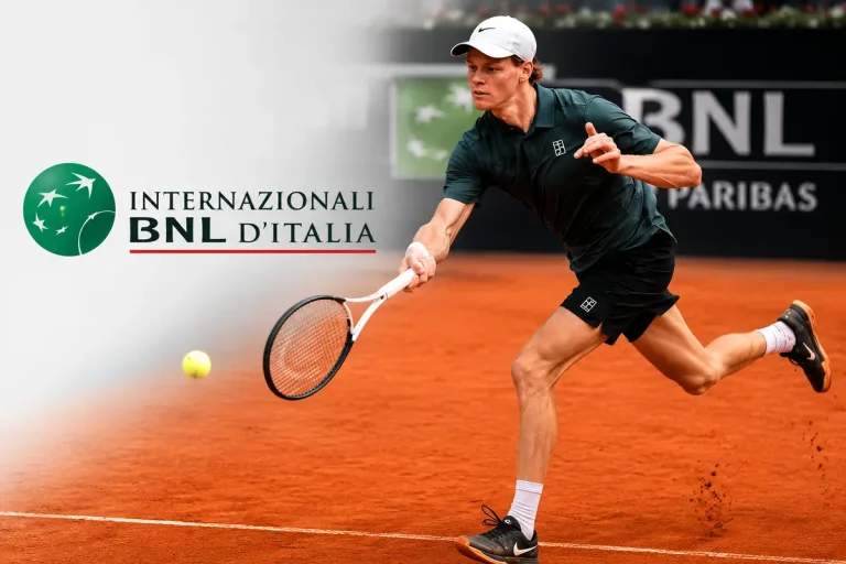 Jannik Sinner at the Italian Open 2026
