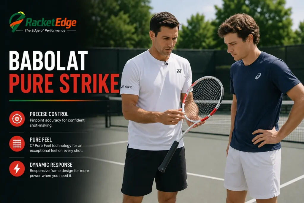 The Babolat Pure Strike - Best for Control and Precision